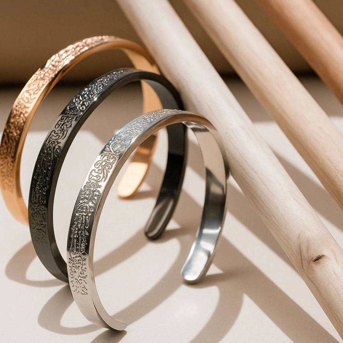 Islamic Ayat ul Kursi Scripted Bangle