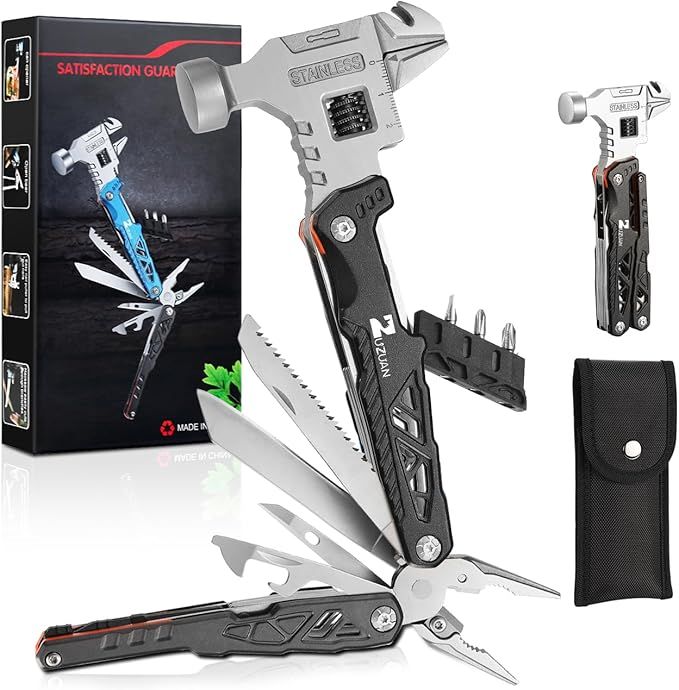 18 in 1 Multitool Professional Stainless Steel Hammer
