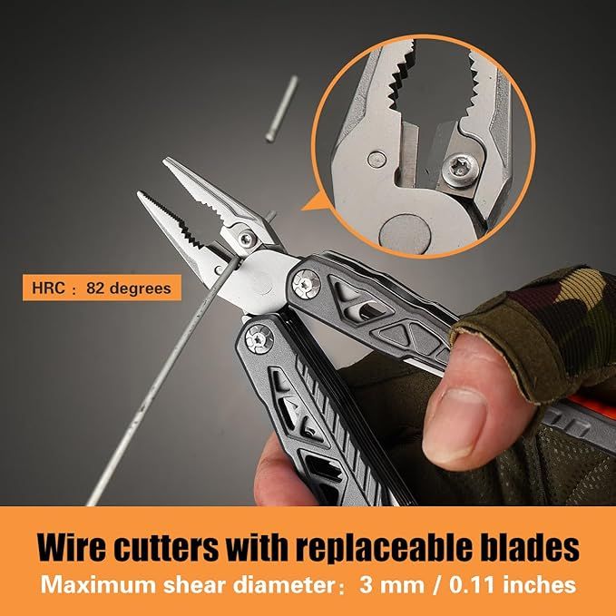 18 in 1 Multitool Professional Stainless Steel Hammer